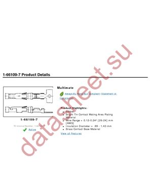 1-66109-7 datasheet  